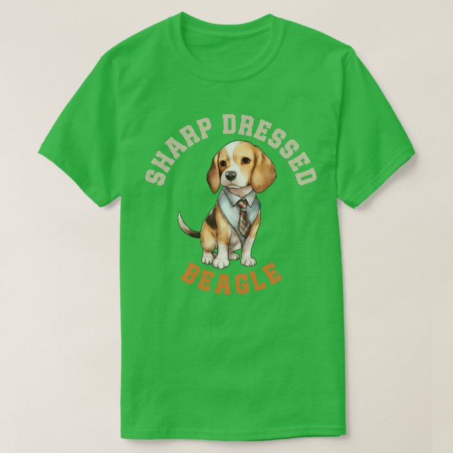 T-shirt Chien Beagle mignon 2 (Design devant)