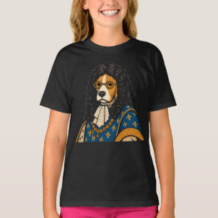 T-shirt Chien Beagle royal Sa Majesté la bouffée