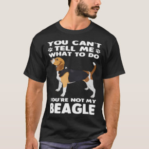 T-shirt Chien beagle Vous n'êtes pas mon Beagle