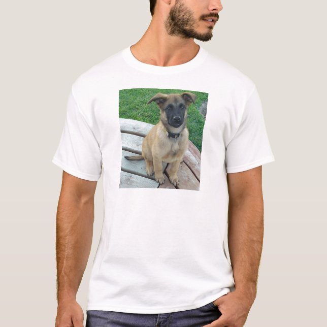 T-shirt Chien belge de Malinois de berger (Devant)