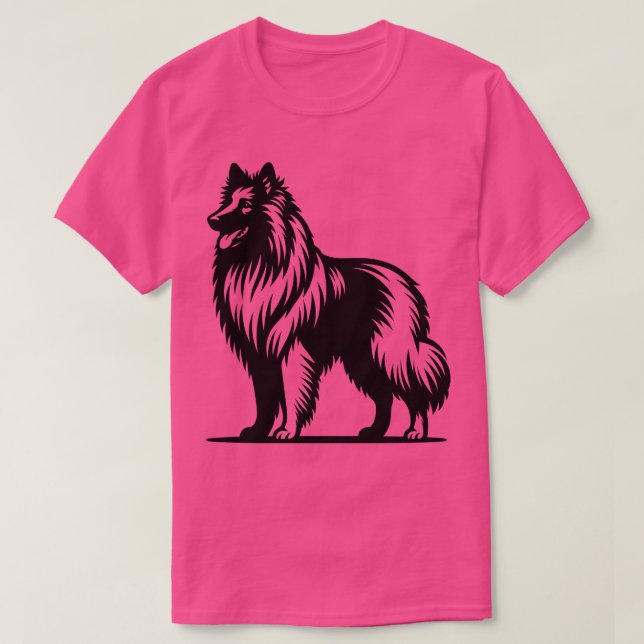 T-shirt Chien belge Tervuren (Design devant)