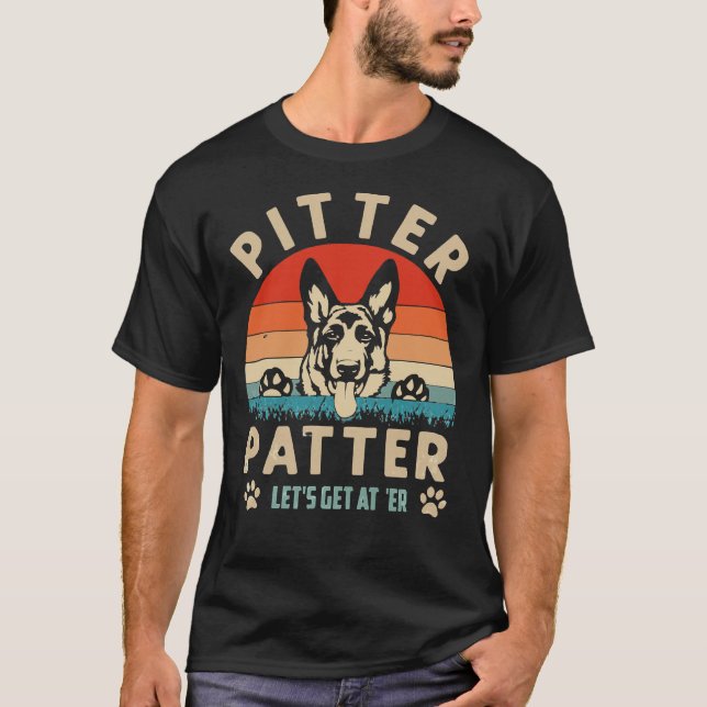 T-shirt Chien berger 132 (Devant)