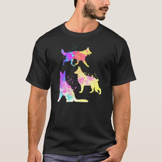 T-shirt Chien berger allemand (Devant)