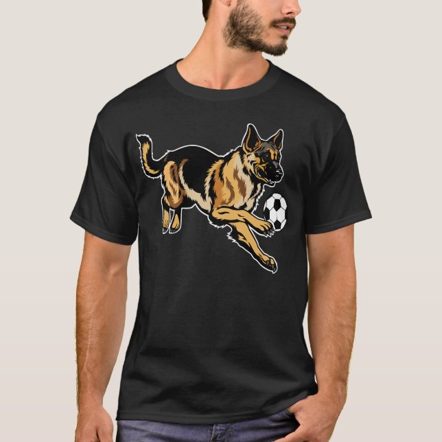 T-shirt chien berger allemand (Devant)