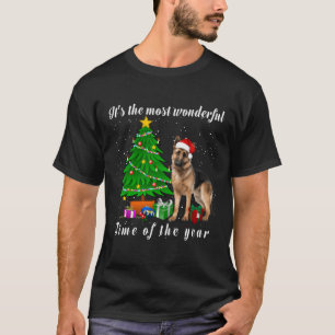 T-shirt Chien Berger Allemand C'Est Le Moment Le Plus Merv