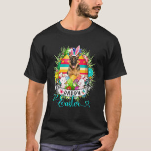 T-shirt Chien berger allemand Dans le panier de Pâques Œuf