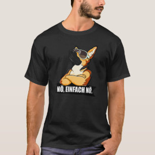 T-shirt Chien berger allemand Non Non Simplement Non Chie