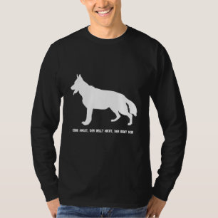 T-shirt Chien Berger Allemand Pas De Peur Qui N'Écrase Pas