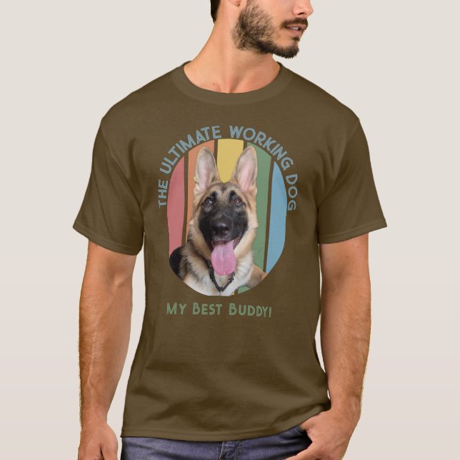 T-shirt Chien berger allemand T shirt (Devant)
