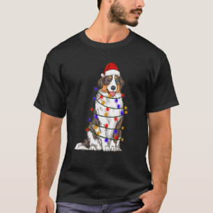 T-shirt Chien berger australien portant un poids Casquette