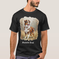 Chien Berger Australien Red Merle Aussie Papa