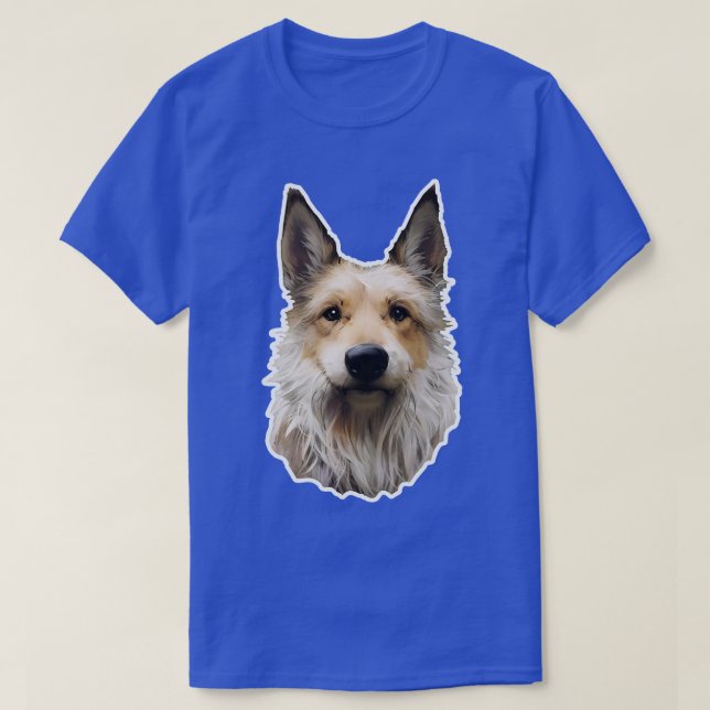 T-shirt chien berger Picard Shepherd (Design devant)