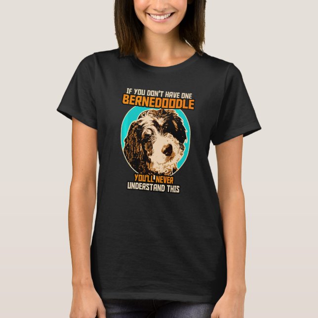 T-shirt Chien Bernedoodle  Bernedoodle (Devant)