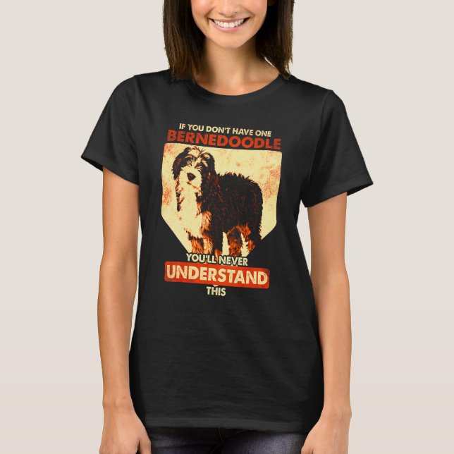 T-shirt Chien Bernedoodle  Bernedoodle 2 (Devant)