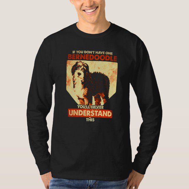 T-shirt Chien Bernedoodle  Bernedoodle  4 (Devant)