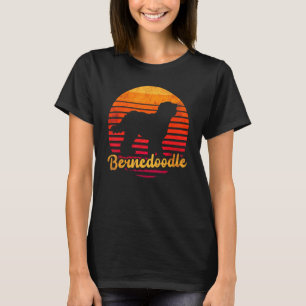 T-shirt Chien Bernedoodle Rétro Vintage Bernedoodle