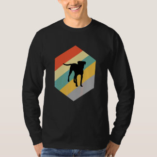 T-shirt Chien Black Mouth Cur