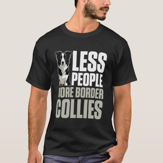T-shirt Chien Border Collie (Devant)