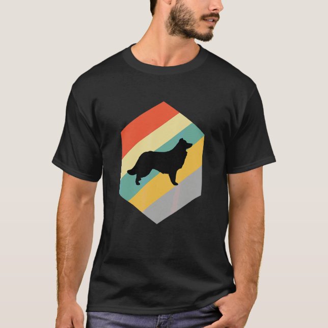 T-shirt Chien Border Collie (Devant)