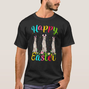 T-shirt Chien Borzoi Drôle OEuf de Pâques Bunny Borzoi Joy