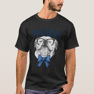 T-shirt Chien bouledogue de l'Université Yale Handsome Dan