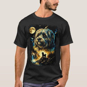 T-shirt Chien Bouledogue Français Vintage 90s Hurleur à la