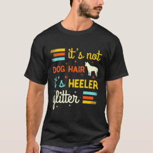 T-shirt Chien Bouvier Australien Cheveux Rouge Heeler Bleu