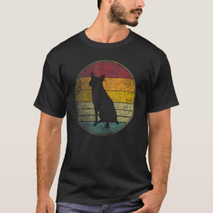 T-shirt Chien Bouvier Australien Gif Rétro Vintage 70s