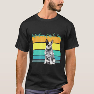 T-shirt Chien Bouvier Australien I Heeler Race Famille Dom