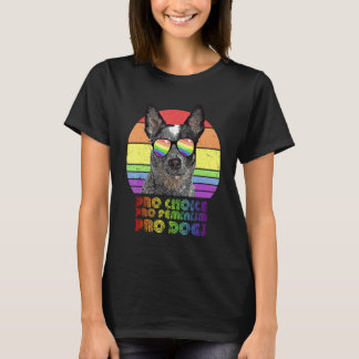 T-shirt Chien Bouvier Australien Pro Choix Pro Féminisme P