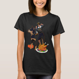 T-shirt Chien Bouvier Australien Rouge Heeler Bleu Pèlerin