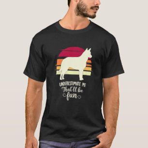 T-shirt Chien Bouvier Heeler Australien Rétro 2