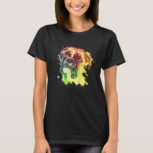T-shirt Chien Boxer (Devant)