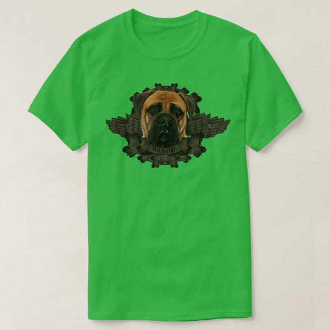 T-shirt Chien Bullmastiff 5 (Design devant)
