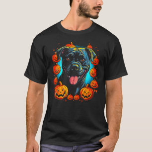 T-shirt Chien Cane Corso Citrouille Halloween