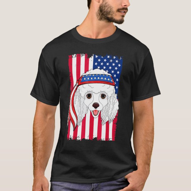 T-shirt Chien Caniche (Devant)