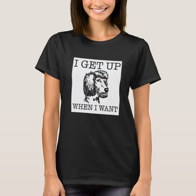 T-shirt Chien caniche (Devant)