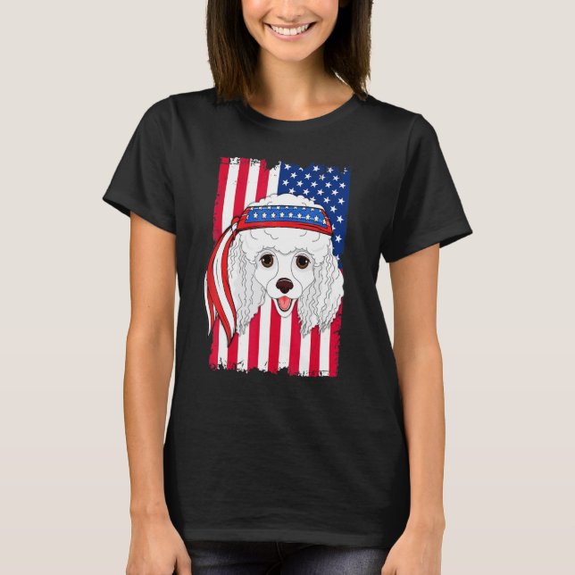 T-shirt Chien Caniche (Devant)