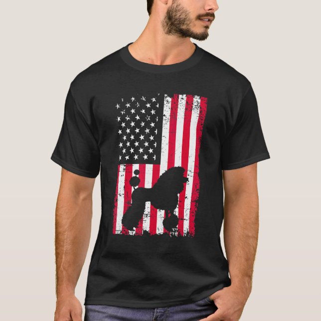 T-shirt Chien Caniche 1 (Devant)
