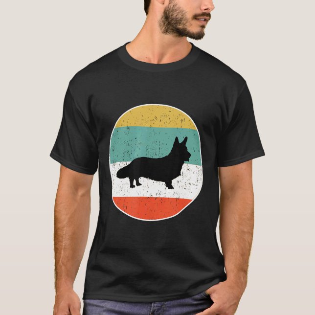 T-shirt Chien Cardigan Welsh Corgi   (Devant)