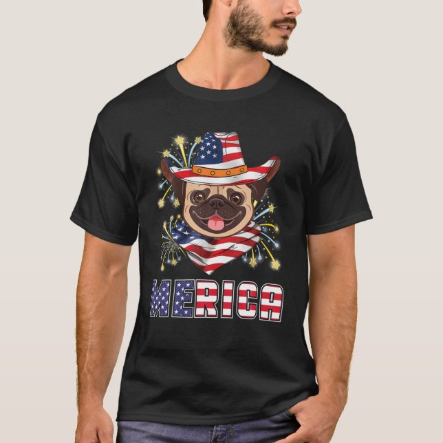 T-shirt Chien carlin (Devant)