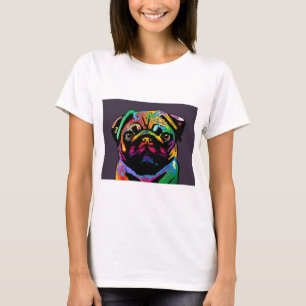T-shirt Chien carlin