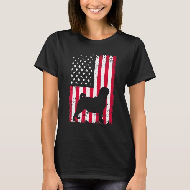 T-shirt Chien Carlin 1 (Devant)