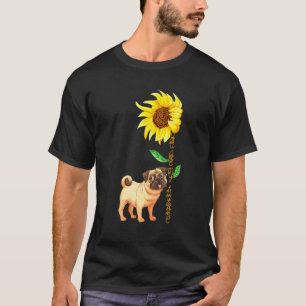 T-shirt Chien Carlin You Are My Sunshine