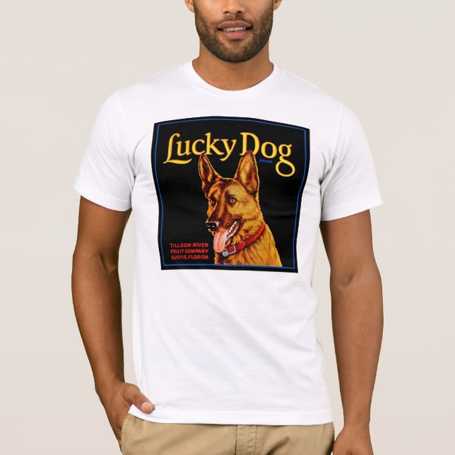 T-shirt Chien chanceux (Devant)