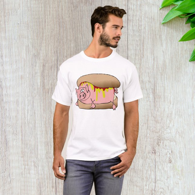 T-shirt Chien Chaud Cochon (Créateur téléchargé)