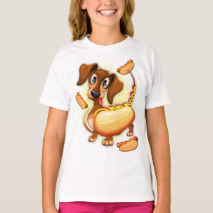 T-shirt Chien chaud Dachshund