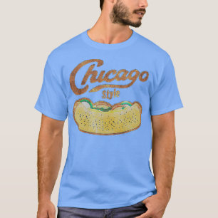 T-shirt Chien chaud de style Chicago désespéré