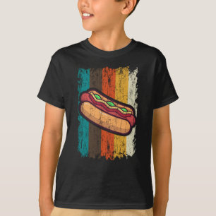 T-shirt CHIEN CHAUD VINTAGE Hot Dog Mating Concours Hot Do