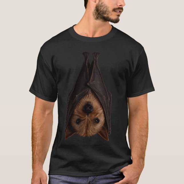 T-shirt Chien chauve-souris (Devant)